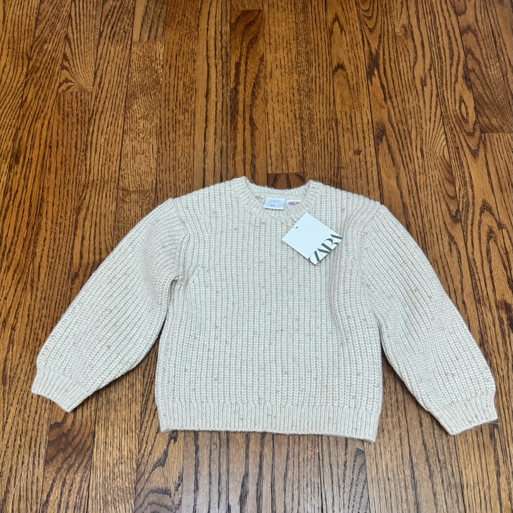 Zara TGirl Sweater 4-5 Years NWT
